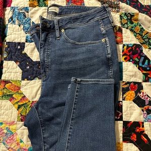 Madewell High Rise Skinny Jeans